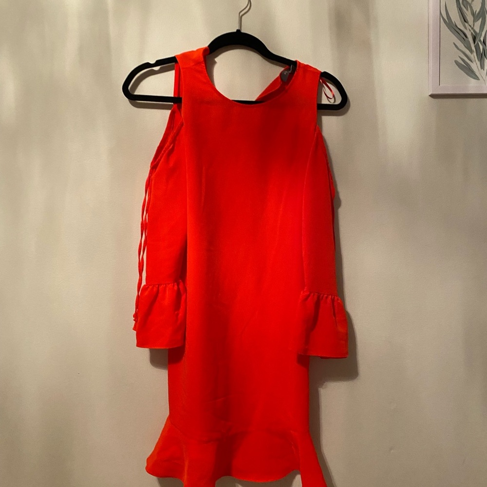 Red dress